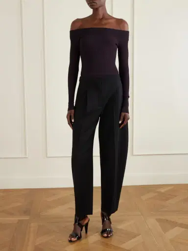 Alaïa Off-the-shoulder Ribbed-knit Bodysuit | Thumbnail 2 Alaïa Off-the-shoulder Ribbed-knit Bodysuit | Thumbnail 2