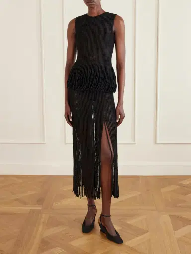 Alaïa Open-knit Top | Thumbnail 2 Alaïa Open-knit Top | Thumbnail 2