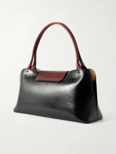 Versace Vivian Medium Two-tone Textured-leather Shoulder Bag | Thumbnail 4 Versace Vivian Medium Two-tone Textured-leather Shoulder Bag | Thumbnail 4
