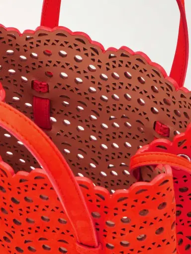 Alaïa Mina 20 Laser-cut Leather Tote | Thumbnail 5 Alaïa Mina 20 Laser-cut Leather Tote | Thumbnail 5