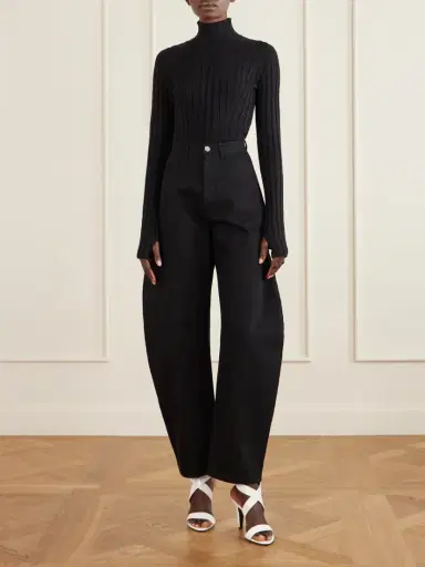 Alaïa 90 Leather Sandals | Thumbnail 4 Alaïa 90 Leather Sandals | Thumbnail 4