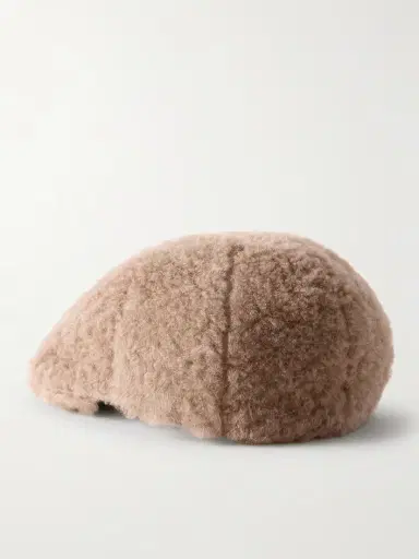 Brunello Cucinelli Shearling Flat Cap | Thumbnail 3 Brunello Cucinelli Shearling Flat Cap | Thumbnail 3