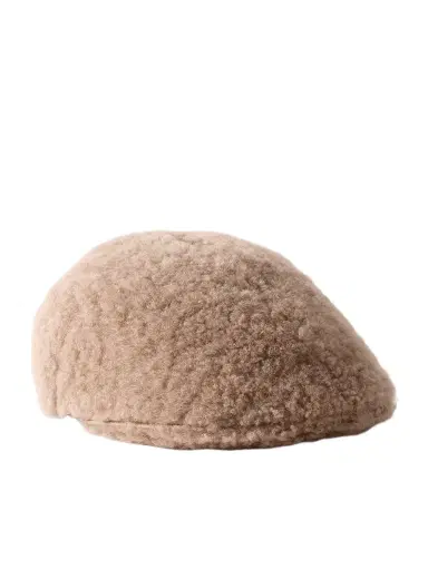 Brunello Cucinelli Shearling Flat Cap | Thumbnail 1 Brunello Cucinelli Shearling Flat Cap | Thumbnail 1