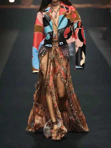 Etro Printed Silk Maxi Skirt | Thumbnail 6 Etro Printed Silk Maxi Skirt | Thumbnail 6