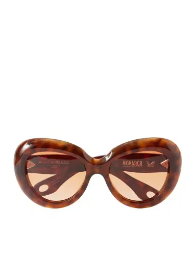 Jacques Marie Mage Monarch Round-frame Tortoiseshell Acetate Sunglasses | Thumbnail 1 Jacques Marie Mage Monarch Round-frame Tortoiseshell Acetate Sunglasses | Thumbnail 1