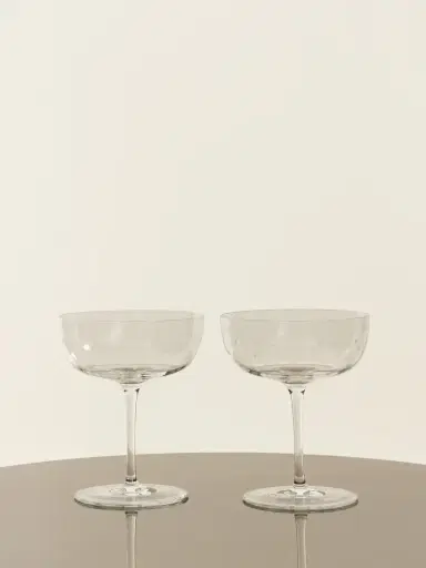 LOBMEYR Rothschild Stars Set Of Two Crystal Champagne Cup | Thumbnail 1 LOBMEYR Rothschild Stars Set Of Two Crystal Champagne Cup | Thumbnail 1