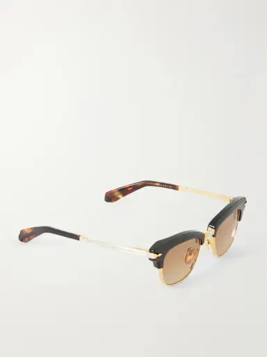 Jacques Marie Mage Sartre Round-frame Acetate And Metal Sunglasses | Thumbnail 3 Jacques Marie Mage Sartre Round-frame Acetate And Metal Sunglasses | Thumbnail 3