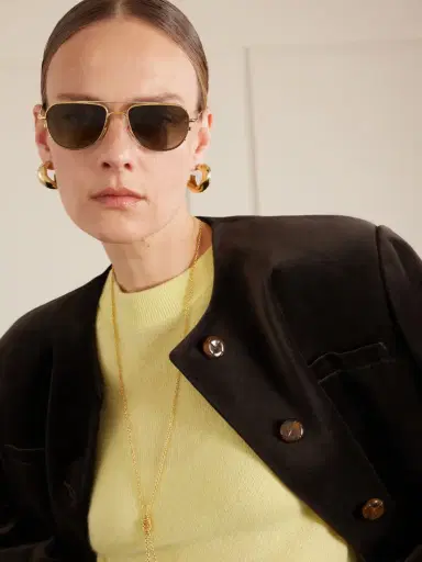 Jacques Marie Mage Cendrars Aviator-style Titanium Sunglasses | Thumbnail 2 Jacques Marie Mage Cendrars Aviator-style Titanium Sunglasses | Thumbnail 2