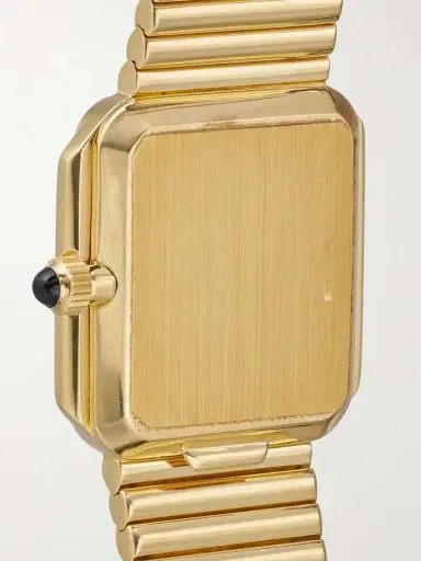 Stephanie Windsor + Patek Philippe Vintage 1980s Gondolo 22mm Automatic 18-karat Gold, Onyx And Diamond Watch, Ref. No. 4429/001 (fits Up To 6" Wrist) | Thumbnail 4 Stephanie Windsor + Patek Philippe Vintage 1980s Gondolo 22mm Automatic 18-karat Gold, Onyx And Diamond Watch, Ref. No. 4429/001 (fits Up To 6" Wrist) | Thumbnail 4