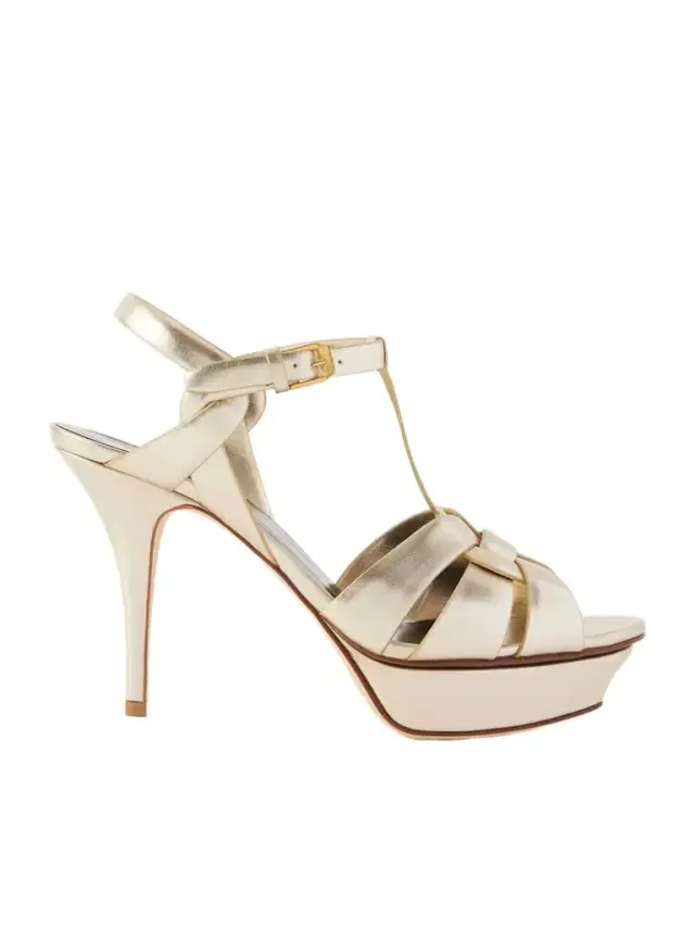 Tribute Woven Metallic Leather Platform Sandals Tribute Woven Metallic Leather Platform Sandals