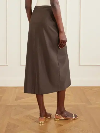 Simkhai Eiana Stretch Satin-jersey Coverup | Thumbnail 3 Simkhai Eiana Stretch Satin-jersey Coverup | Thumbnail 3