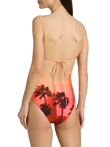 Simkhai Women's Elenora Sunset One-Piece Swimsuit | Thumbnail 4 Simkhai Women's Elenora Sunset One-Piece Swimsuit | Thumbnail 4