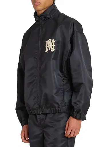 Amiri Men's Hollywood Embroidered Logo Jacket - Black | Thumbnail 4 Amiri Men's Hollywood Embroidered Logo Jacket - Black | Thumbnail 4