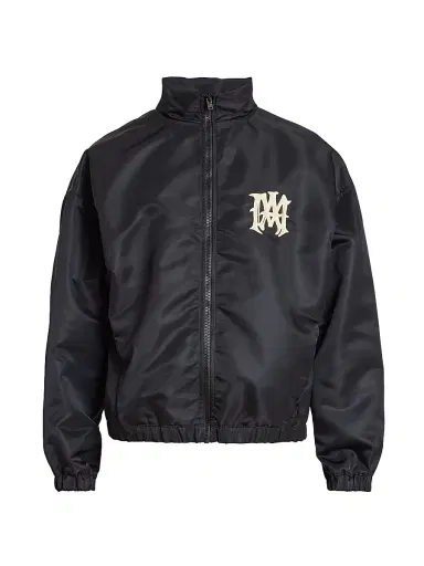 Amiri Men's Hollywood Embroidered Logo Jacket - Black | Thumbnail 1 Amiri Men's Hollywood Embroidered Logo Jacket - Black | Thumbnail 1