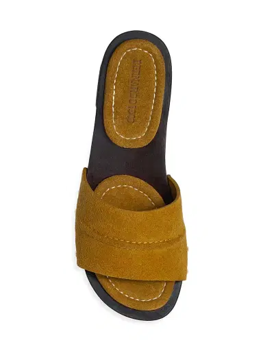 Bernardo 1946 Women's Blyde Low Heel Clog Sandals - Ginger | Thumbnail 3 Bernardo 1946 Women's Blyde Low Heel Clog Sandals - Ginger | Thumbnail 3