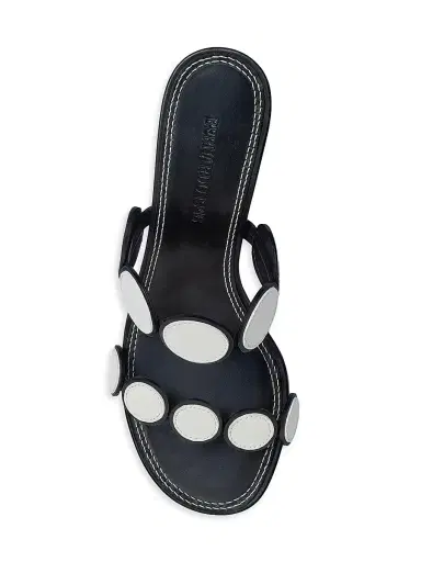 Bernardo 1946 Women's Prya Kitten Heel Sandals - Black | Thumbnail 3 Bernardo 1946 Women's Prya Kitten Heel Sandals - Black | Thumbnail 3
