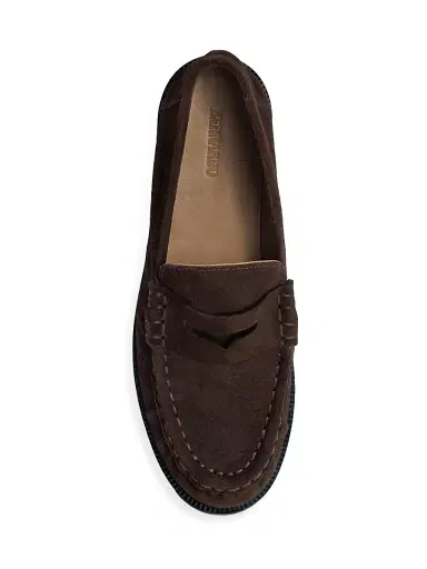 Bernardo Women's Tilda Penny Loafers - Dark Chocolate - Size 9 | Thumbnail 3 Bernardo Women's Tilda Penny Loafers - Dark Chocolate - Size 9 | Thumbnail 3