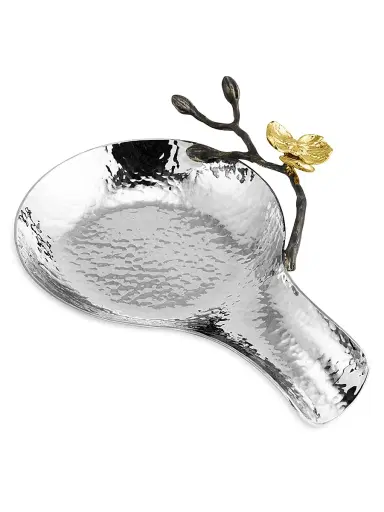 Michael Aram Gold Orchid Spoon Rest | Thumbnail 2 Michael Aram Gold Orchid Spoon Rest | Thumbnail 2