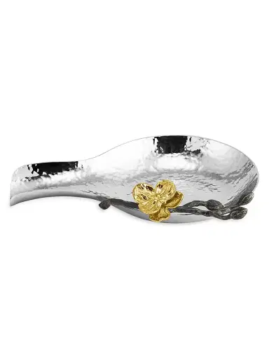 Michael Aram Gold Orchid Spoon Rest | Thumbnail 3 Michael Aram Gold Orchid Spoon Rest | Thumbnail 3