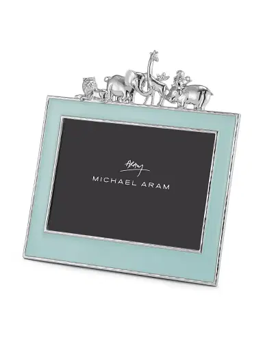 Michael Aram Animal 5X7 Frame Blue Enamel - Blue | Thumbnail 2 Michael Aram Animal 5X7 Frame Blue Enamel - Blue | Thumbnail 2