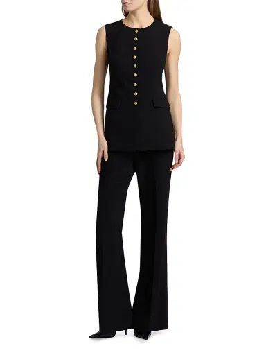 Kobi Halperin Women's Kim Longline Tailored Vest - Black - Size XXL | Thumbnail 2 Kobi Halperin Women's Kim Longline Tailored Vest - Black - Size XXL | Thumbnail 2