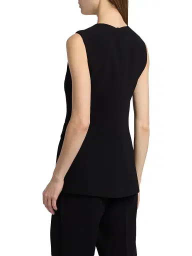 Kobi Halperin Women's Kim Longline Tailored Vest - Black - Size XXL | Thumbnail 5 Kobi Halperin Women's Kim Longline Tailored Vest - Black - Size XXL | Thumbnail 5