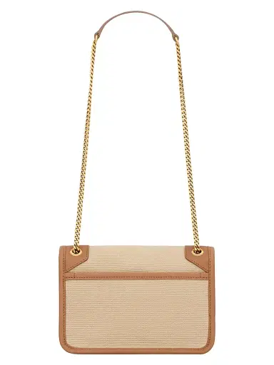 Saint Laurent Women's Niki Mini Shoulder Bag in Canvas and Leather - Desert Dust Brick | Thumbnail 5 Saint Laurent Women's Niki Mini Shoulder Bag in Canvas and Leather - Desert Dust Brick | Thumbnail 5