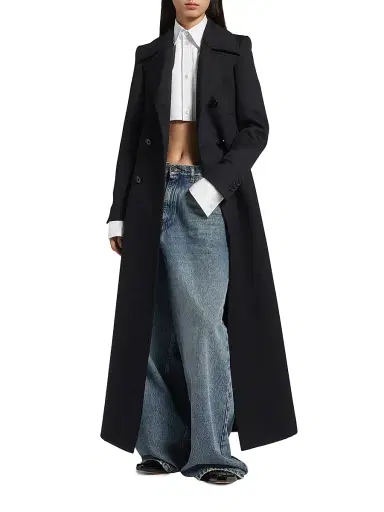 Balenciaga Women's Low Crotch Baggy Jeans | Thumbnail 6 Balenciaga Women's Low Crotch Baggy Jeans | Thumbnail 6