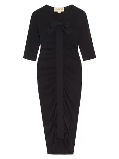 Valentino Garavani Women's Knitted Dress - Black - Size Medium | Thumbnail 1 Valentino Garavani Women's Knitted Dress - Black - Size Medium | Thumbnail 1