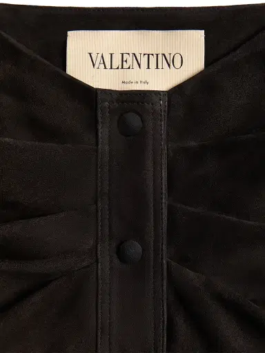 Valentino Garavani Women's Suede Skirt | Thumbnail 5 Valentino Garavani Women's Suede Skirt | Thumbnail 5