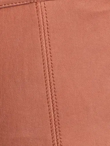 Rick Owens Women's Leather Crop Top - Coral | Thumbnail 7 Rick Owens Women's Leather Crop Top - Coral | Thumbnail 7
