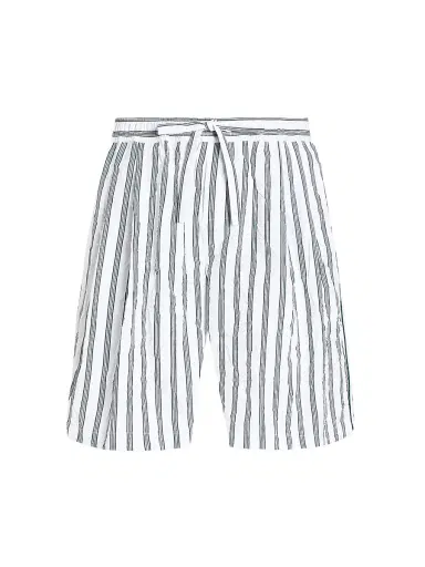 Dolce & Gabbana Men's Cotton-Silk Striped Shorts - Rigato | Thumbnail 1 Dolce & Gabbana Men's Cotton-Silk Striped Shorts - Rigato | Thumbnail 1