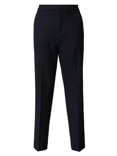 Fabiana Filippi Women's Tech Wool Regular-Fit Trousers - Blu Notte - Size 10 | Thumbnail 1 Fabiana Filippi Women's Tech Wool Regular-Fit Trousers - Blu Notte - Size 10 | Thumbnail 1