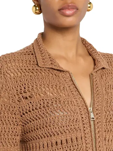 Fabiana Filippi Women's Textured Open Knit Jacket - Vimini | Thumbnail 5 Fabiana Filippi Women's Textured Open Knit Jacket - Vimini | Thumbnail 5