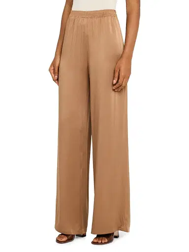 Fabiana Filippi Women's Enver Satin Wide-Leg Jogging Trousers - Vimini - Size 12 | Thumbnail 3 Fabiana Filippi Women's Enver Satin Wide-Leg Jogging Trousers - Vimini - Size 12 | Thumbnail 3