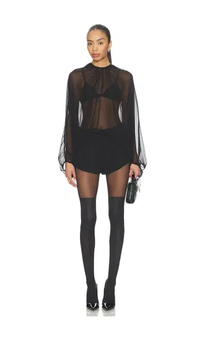 SWEDISH STOCKINGS Dagmar Over The Knee Tights | Thumbnail 2 SWEDISH STOCKINGS Dagmar Over The Knee Tights | Thumbnail 2
