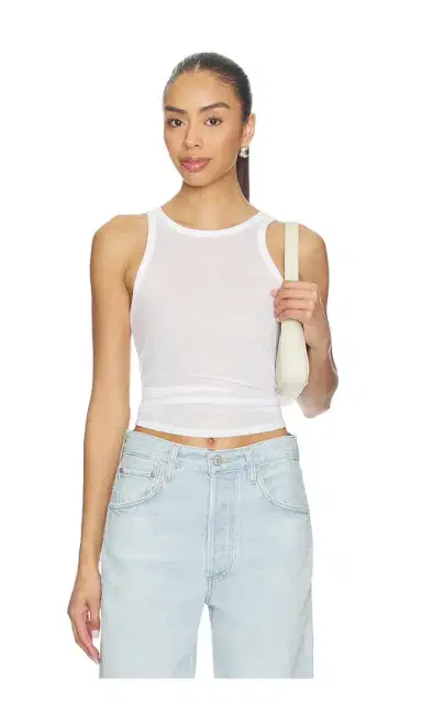 SKIMS Sheer Cotton Tank | Thumbnail 1 SKIMS Sheer Cotton Tank | Thumbnail 1