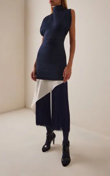 Alaïa Poplin Pointed Skirt | Thumbnail 2 Alaïa Poplin Pointed Skirt | Thumbnail 2