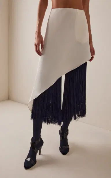 Alaïa Poplin Pointed Skirt | Thumbnail 3 Alaïa Poplin Pointed Skirt | Thumbnail 3