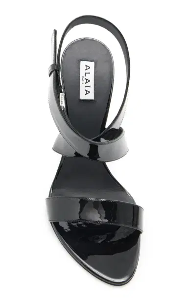 Alaïa Cone Patent Leather Sandals | Thumbnail 3 Alaïa Cone Patent Leather Sandals | Thumbnail 3