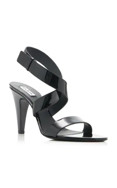 Alaïa Cone Patent Leather Sandals | Thumbnail 4 Alaïa Cone Patent Leather Sandals | Thumbnail 4