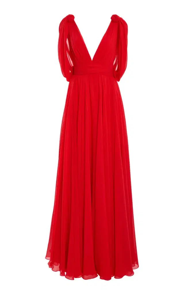 Gathered Georgette Dress Gathered Georgette Dress