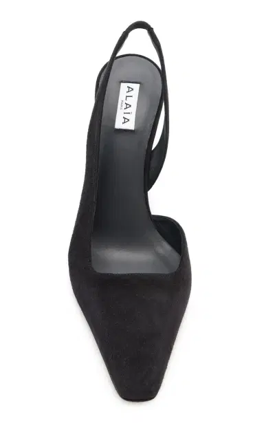 ALAÏA Wave Suede Slingback Pumps | Thumbnail 3 ALAÏA Wave Suede Slingback Pumps | Thumbnail 3