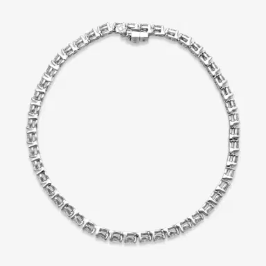 Ina Mar Ina Mar 14K White Gold 3.00 ctw Round Diamond Martini Tennis Bracelet by The Solist | Thumbnail 3 Ina Mar Ina Mar 14K White Gold 3.00 ctw Round Diamond Martini Tennis Bracelet by The Solist | Thumbnail 3