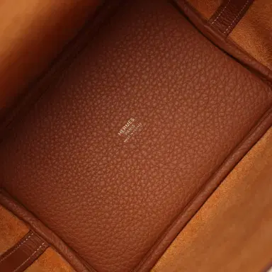 HERMÈS Hermes Picotin Lock 18 Gold Clemence Gold Hardware | Thumbnail 7 HERMÈS Hermes Picotin Lock 18 Gold Clemence Gold Hardware | Thumbnail 7