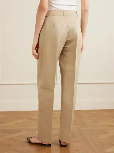 FFORME Nahla Cotton And Silk-blend Pants | Thumbnail 4 FFORME Nahla Cotton And Silk-blend Pants | Thumbnail 4