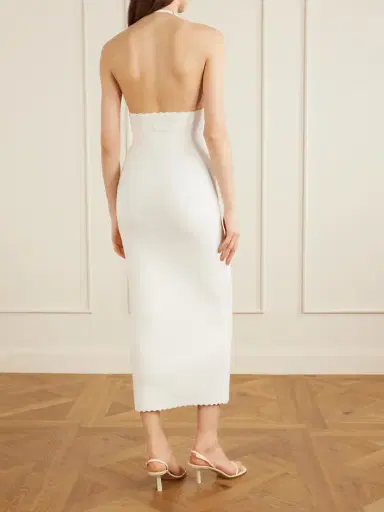 Jacquemus Tablier Midi Knit Dress | Thumbnail 3 Jacquemus Tablier Midi Knit Dress | Thumbnail 3