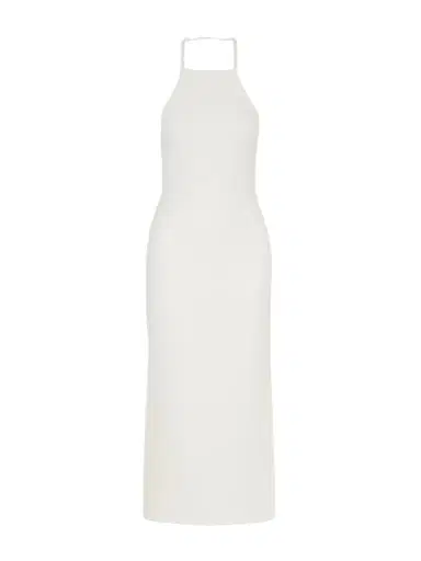 Jacquemus Tablier Midi Knit Dress | Thumbnail 1 Jacquemus Tablier Midi Knit Dress | Thumbnail 1