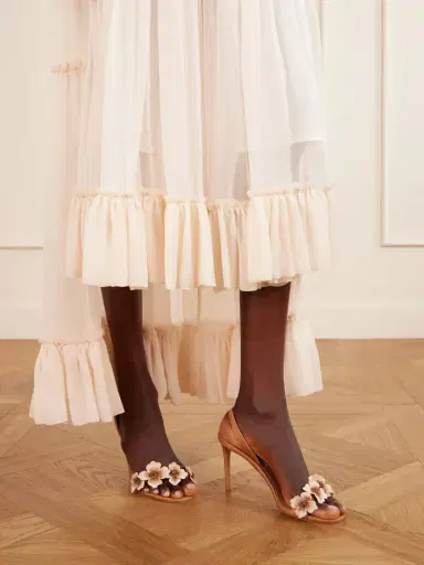 Aquazzura Passionflower 85 Embellished Raffia Slingback Sandals | Thumbnail 2 Aquazzura Passionflower 85 Embellished Raffia Slingback Sandals | Thumbnail 2