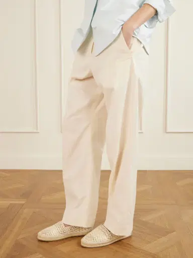 Manolo Blahnik Espadra Suede-trimmed Woven Raffia Espadrilles | Thumbnail 2 Manolo Blahnik Espadra Suede-trimmed Woven Raffia Espadrilles | Thumbnail 2
